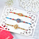 Set of 3 Auspicious Rakhi for Bhai