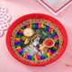 Elegant Family Rakhi Set with Puja Thali