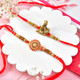 Traditional Krishna and Mandala Style Rakhi Duo