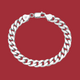 Silver Chain Bracelet Rakhi - For Australia