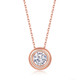 Rose Gold Overlay Sterling Silver Chain