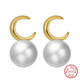 14K Gold-Plated Freshwater Pearl Earring