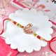 Trishul Om Rudraksha Rakhi With Chocolate & Sweet