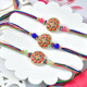 Cute Rakhi Gift Hamper with Teddy, Snacks & Designer Rakhis
