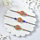 Rakhi Gift Hamper with Teddy, Snacks & Designer Rakhis