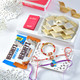 Divine Trio Rakhi Set with Chocolates & Kaju Katli