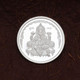 Ganesha Round 999 Silver Coin 5gm