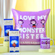 I Love My Monster Sister Personalized Gift Set