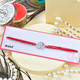 925 Sterling Silver Om Thread Rakhi