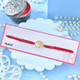 Gold Plated Om Thread Rakhi