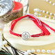 Premium Silver Khanda Rakhi Sweet & Chocolate Hamper