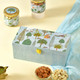 Royal Blue Rakhi & Mixed Dry Fruits Gift Hamper