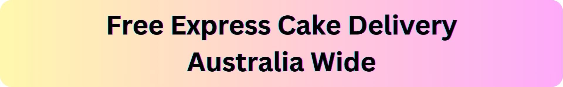 Cake Delivery Australia