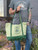 Hemp Go Green® 100% Hemp Canvas Heavy-Duty Zippered Tote Bag