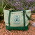 Hemp Go Green® 100% Hemp Canvas Heavy-Duty Zippered Tote Bag Hemp Go Green® 100% Hemp Canvas Heavy-Duty Zippered Tote Bag