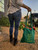 HGG1003-03 hemp go green don't smoke this tote bag