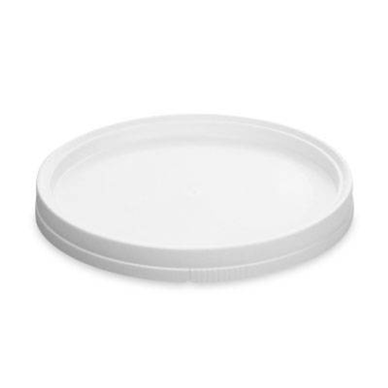 53 oz. Food Grade Flex-off Round Plastic Container (T61053FXCP) - Clarified  (Clear) - 150 count - case