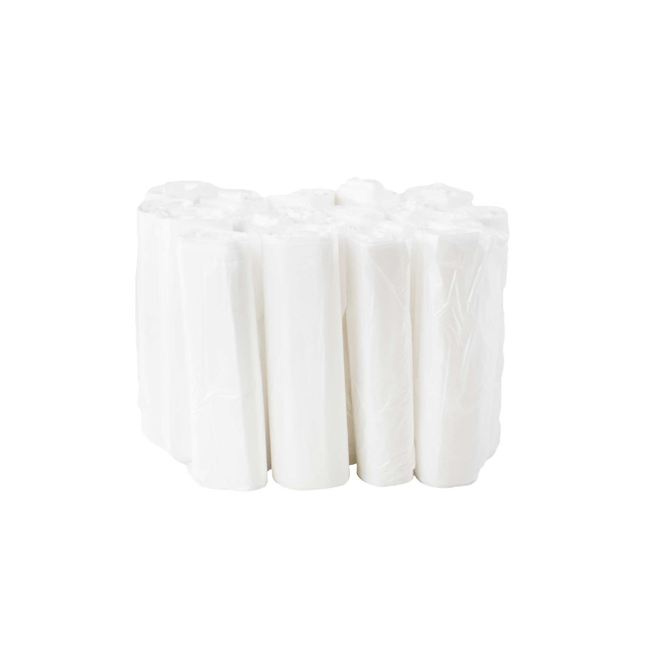 HDPE Liners-20-30 Gallon Natural Trash Bags 30x37 10 Micron 500 Bags per  case (H303710N) - ePackageSupply