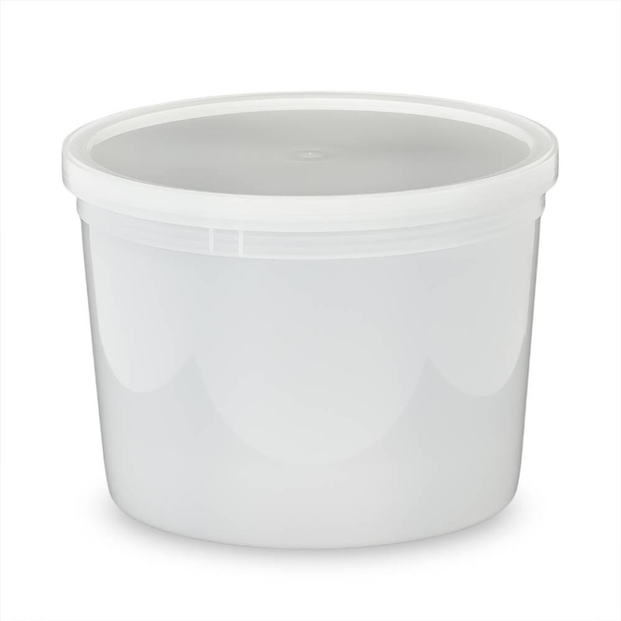 restaurant food storage plastic food container with attached lids 1 gallon food  containers