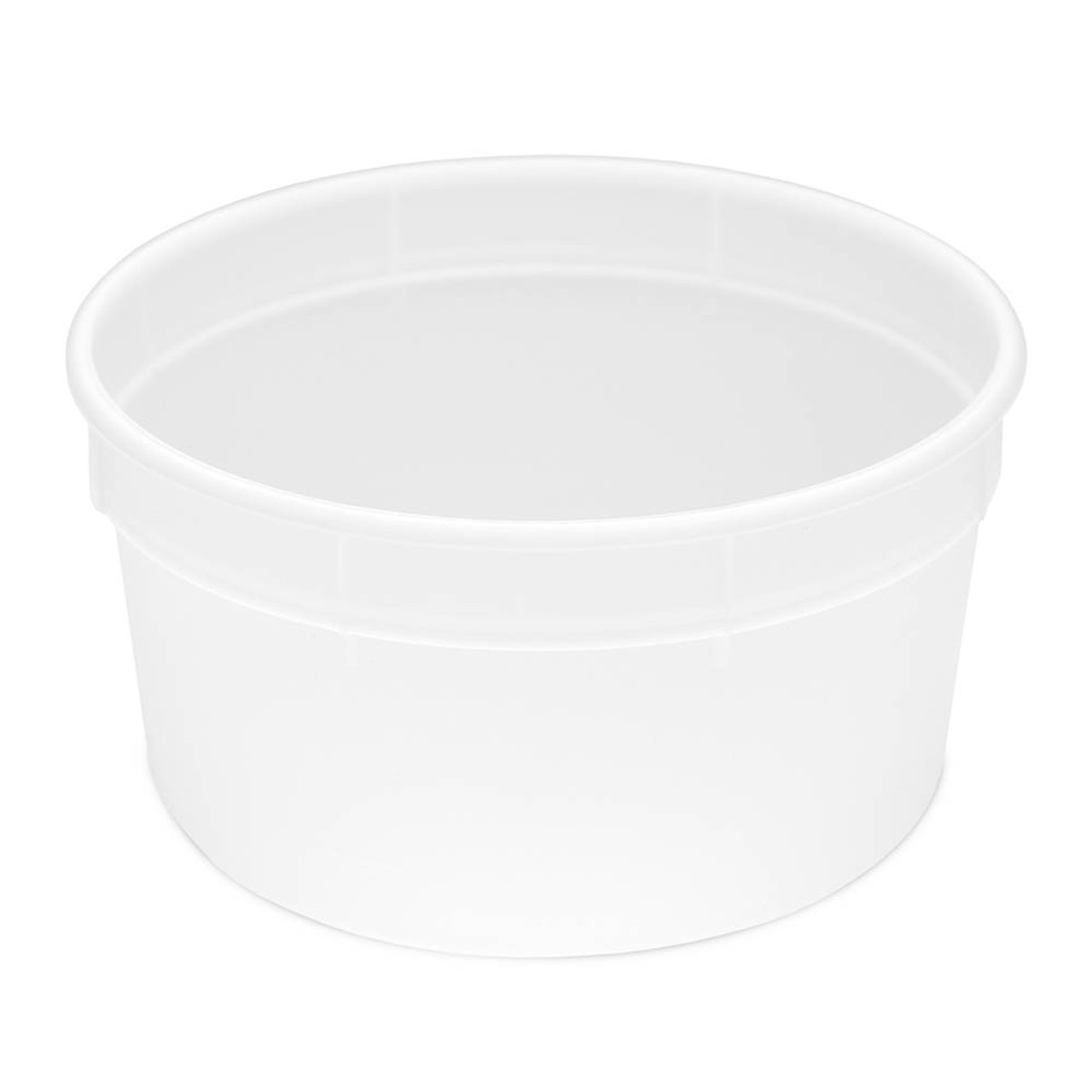 ePackageSupply 1/4 Gallon (32 oz) 1 Quart Food Storage Containers with Lids  -Freezer and Microwave Safe Storage Containers, Round Plastic