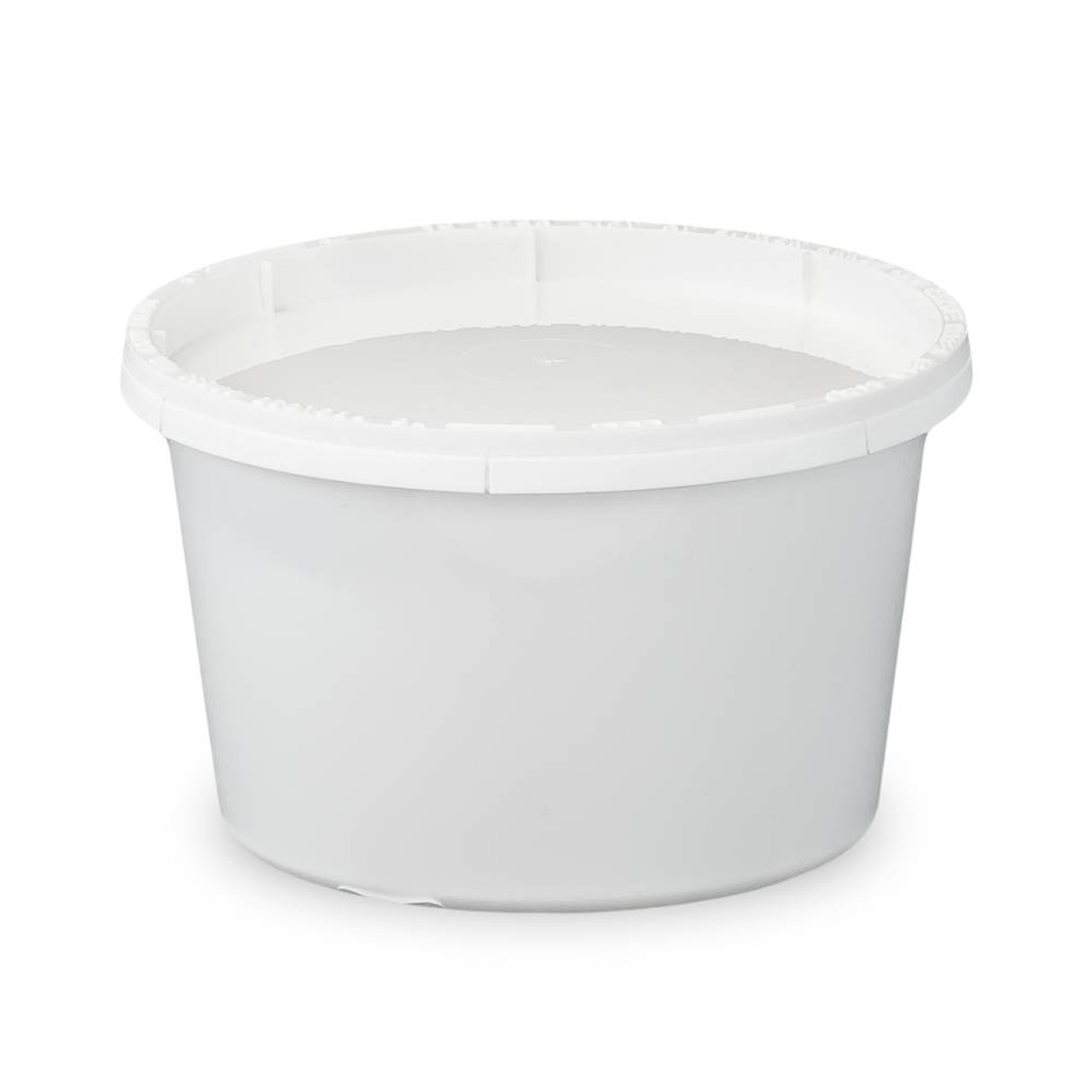 Round Tubs With Covers # 16 Oz. / 1 Pt. – Consolidated Plastics