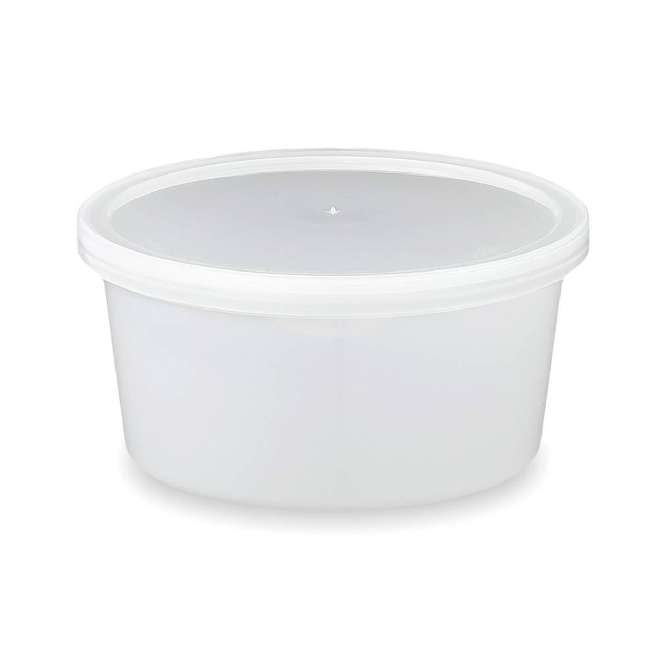 32 oz. BPA Free Food Grade Round Container with Lid (T60232CA) - starting  quantity 25 count - FREE SHIPPING - ePackageSupply