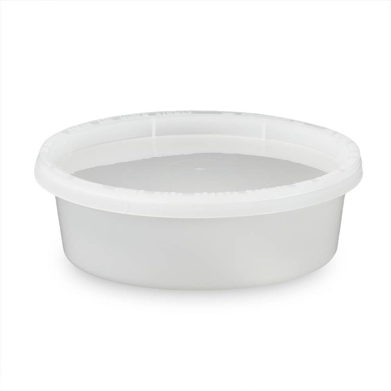 20 oz. BPA Free Food Grade Round Container with Lid (T41020CP & L410) -  starting quantity 25 count - FREE SHIPPING