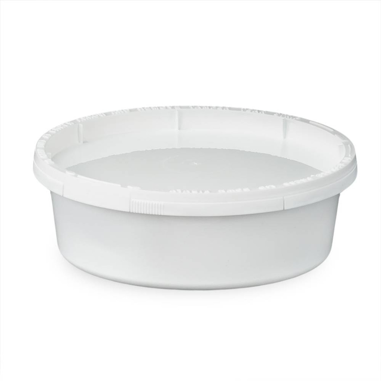 8 oz. BPA Free Food Grade Round Container with Lid (T41008CP