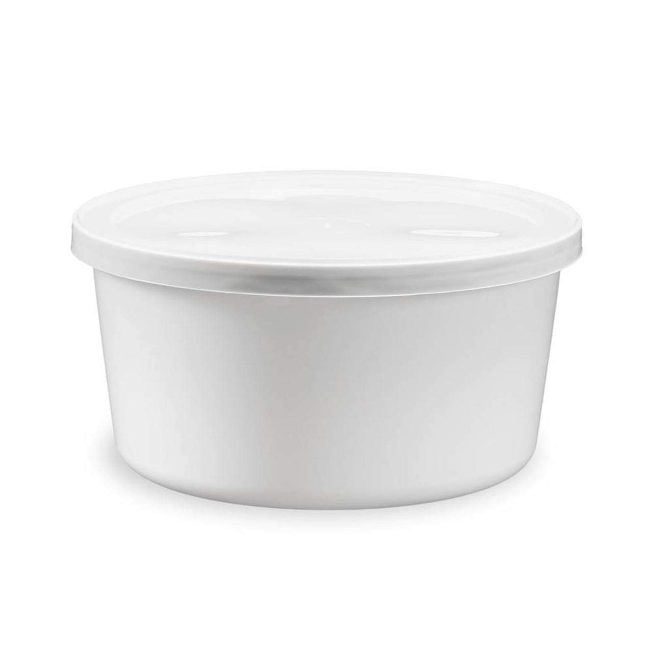 32 oz. BPA Free Food Grade Round Container with Lid (T60232CA) - starting  quantity 25 count - FREE SHIPPING - ePackageSupply