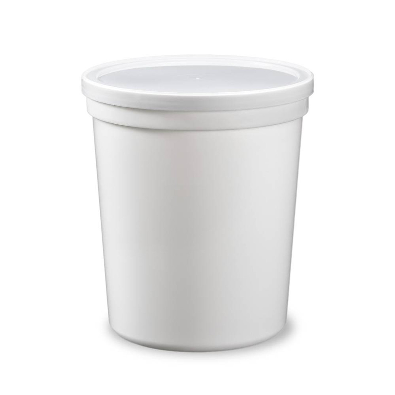 1/4 Gallon (32 oz.) BPA Free Food Grade Tall Round Container