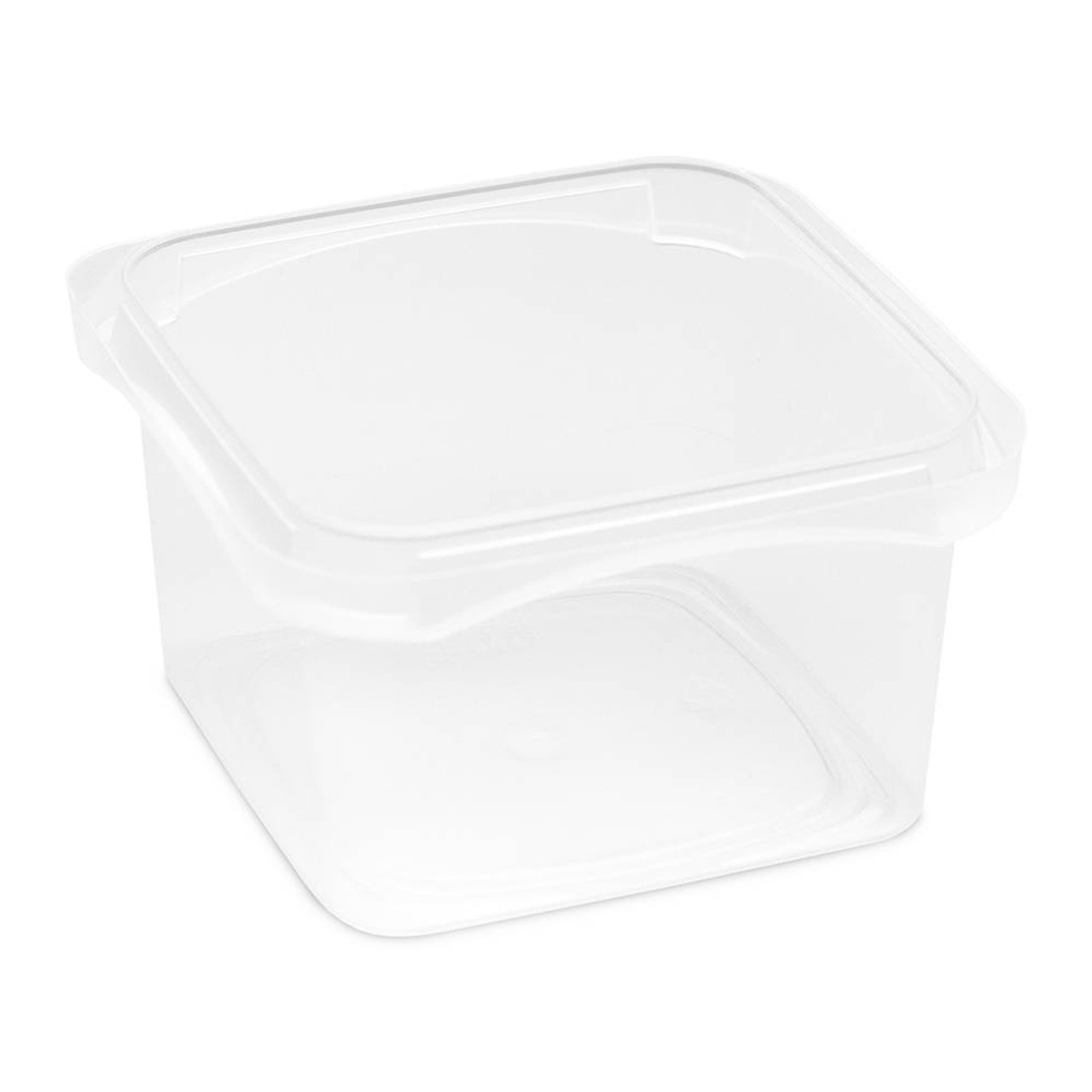 10 x 7-1/2 x 1-3/4 – 33 OZ – Three Compartment Rectangular Plastic Food