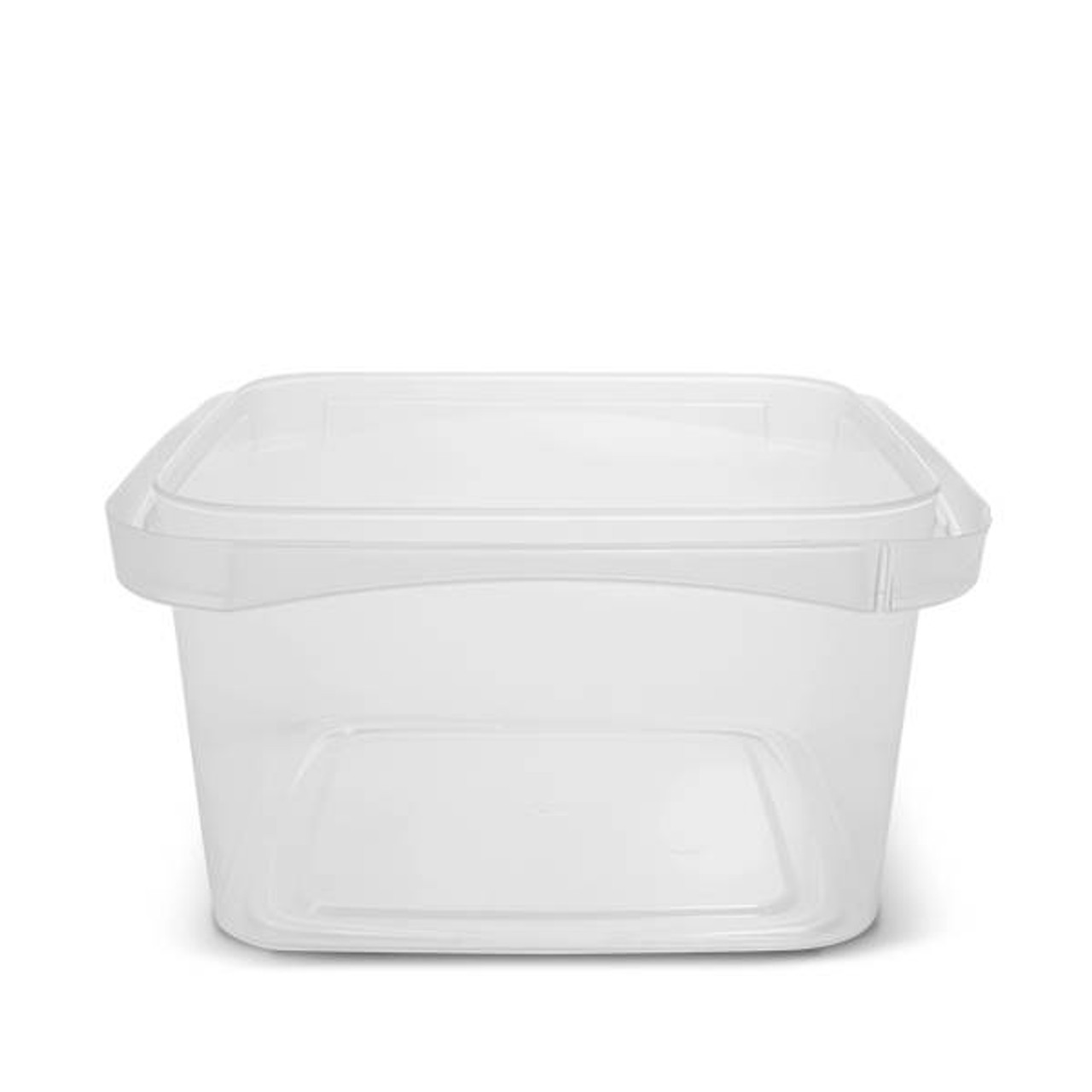 2 Compartment Meal To Go Container Tamper Evident