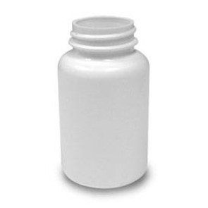 225cc Round Packer Bottle (B45PS225BH) - White - 405 count - case