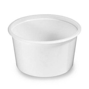 8 oz. BPA Free Food Grade Round Container (T31408CP) - 1500 count - case