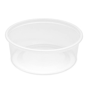 8 oz. BPA Free Food Grade Round Container (T40908CP) - 1500 count - case