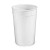 50 oz. Food Grade Tall Round Containers (T41050) - 300 count - case - White