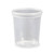 1/4 Gallon (32 oz.) BPA Free Food Grade Tall Round Container with Lid (T41032TCP) - starting quantity 25 count - FREE SHIPPING