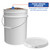 5 gal. BPA Free Food Grade Bucket with Wire Handle and Lid  (T40MW) - starting quantity 1 count - FREE SHIPPING