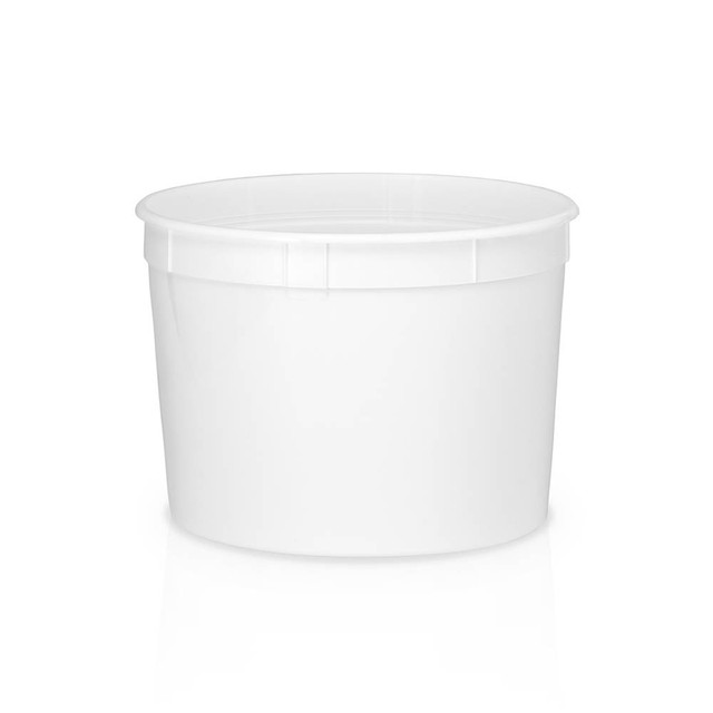 1.1 Gallon (134 oz) BPA Free Food Grade Round Container (T801134) - 100 count - case