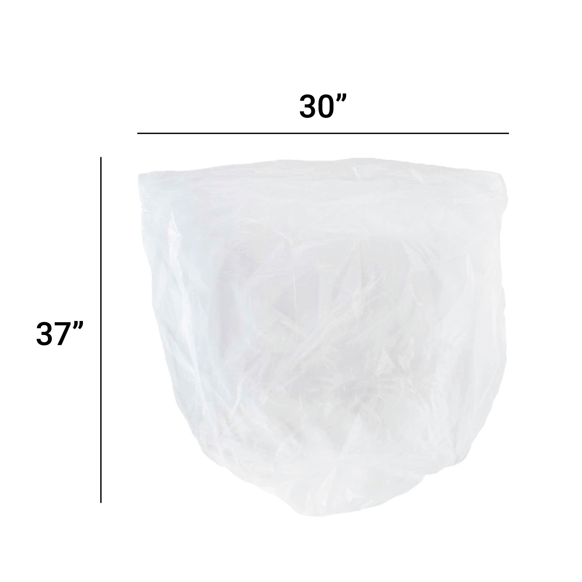 Frosted Plastic Bags 8