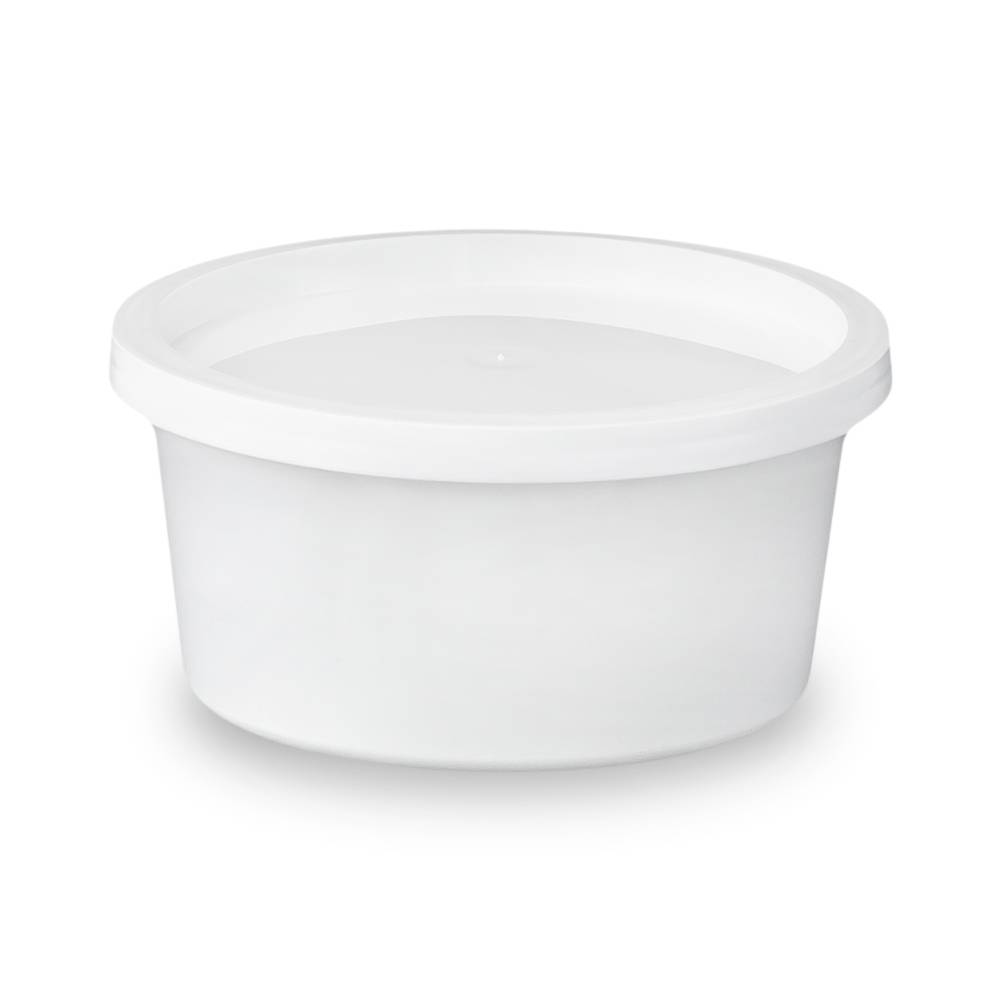 32oz DELI CONTAINER WITH LID - 5 x 5 TALL - 250/CASE