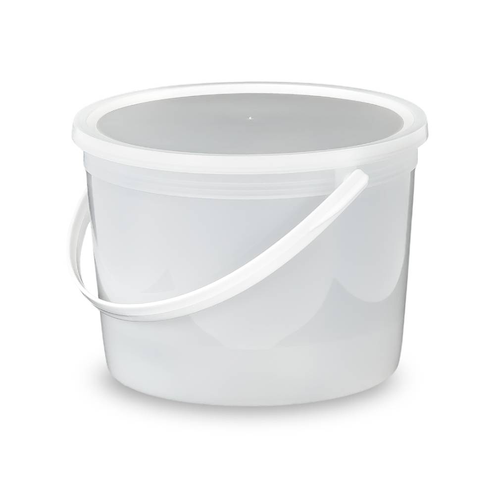1/2 Gallon (64 oz.) BPA Free Food Grade Round Bucket with Lid (T60764B) -  starting quantity 10 count - FREE SHIPPING