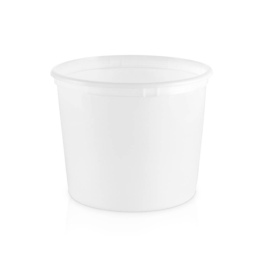 Small Round Plastic Containers - 3-5/16″ x 1-5/16″ - 016C