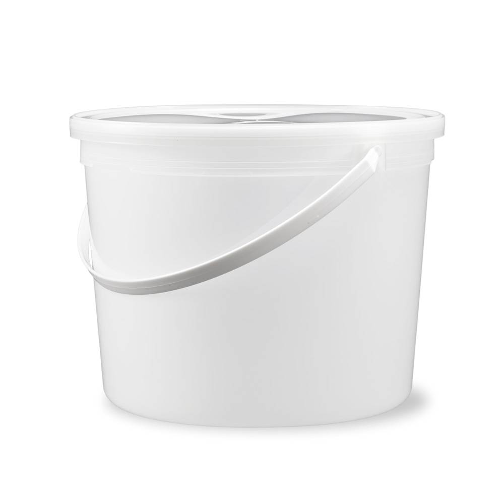 1.25 gal. BPA Free Food Grade Round Bucket with Lid (T808160B & L808) -  starting quantity 12 count - FREE SHIPPING