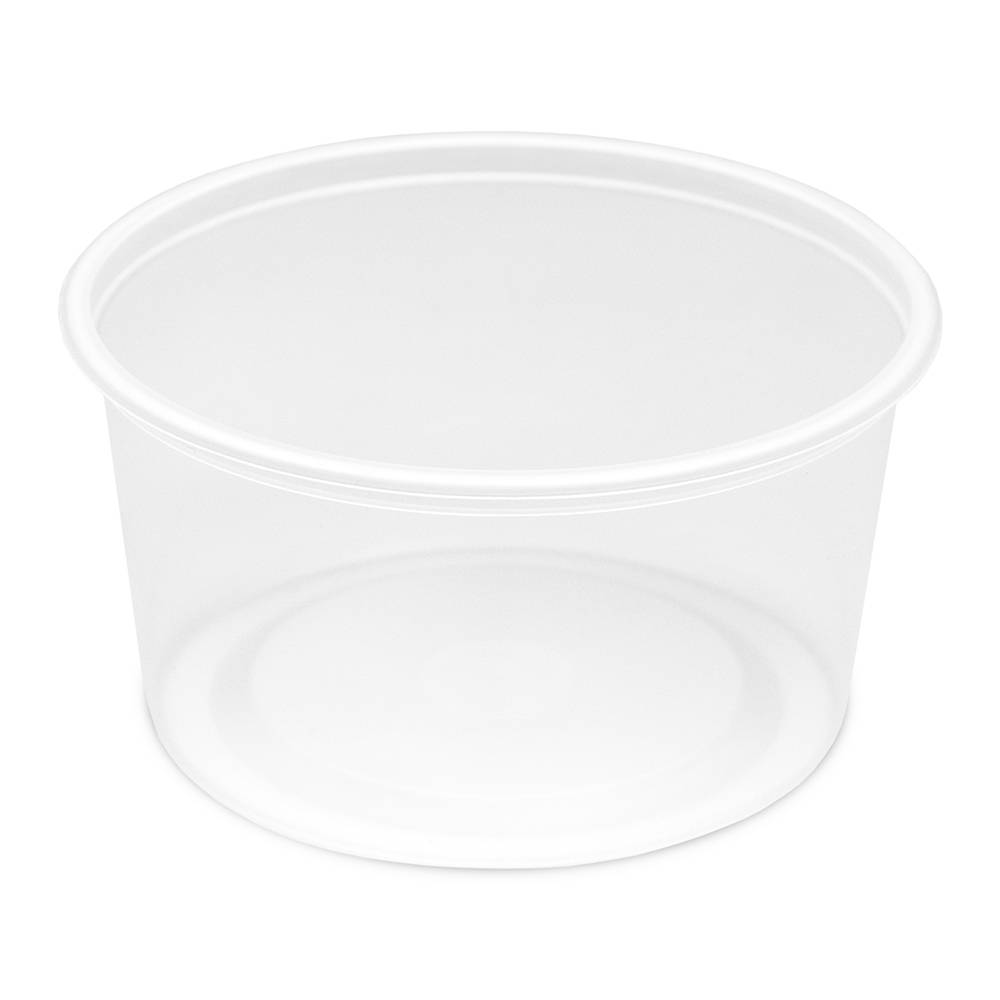 16 oz. BPA Free Food Grade Round Container with Lid (T41016CP