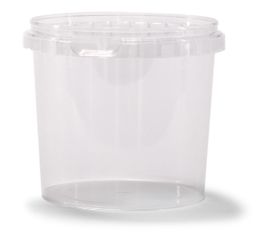 24 oz. BPA Free Food Grade Round Container with Lid (T41024CP) - starting  quantity 25 count - FREE SHIPPING - ePackageSupply