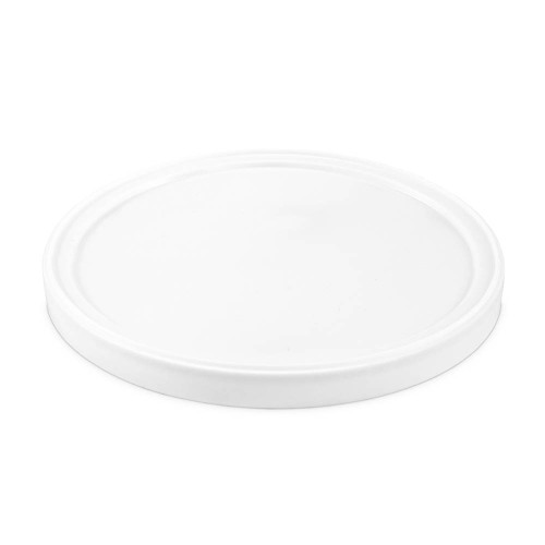 24 oz. White PP Plastic Round Container, L513