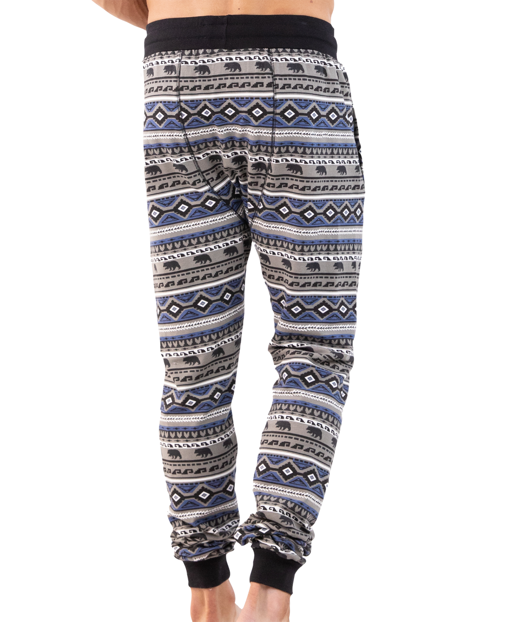 Bear Pattern Men's Long Johns | LazyOne