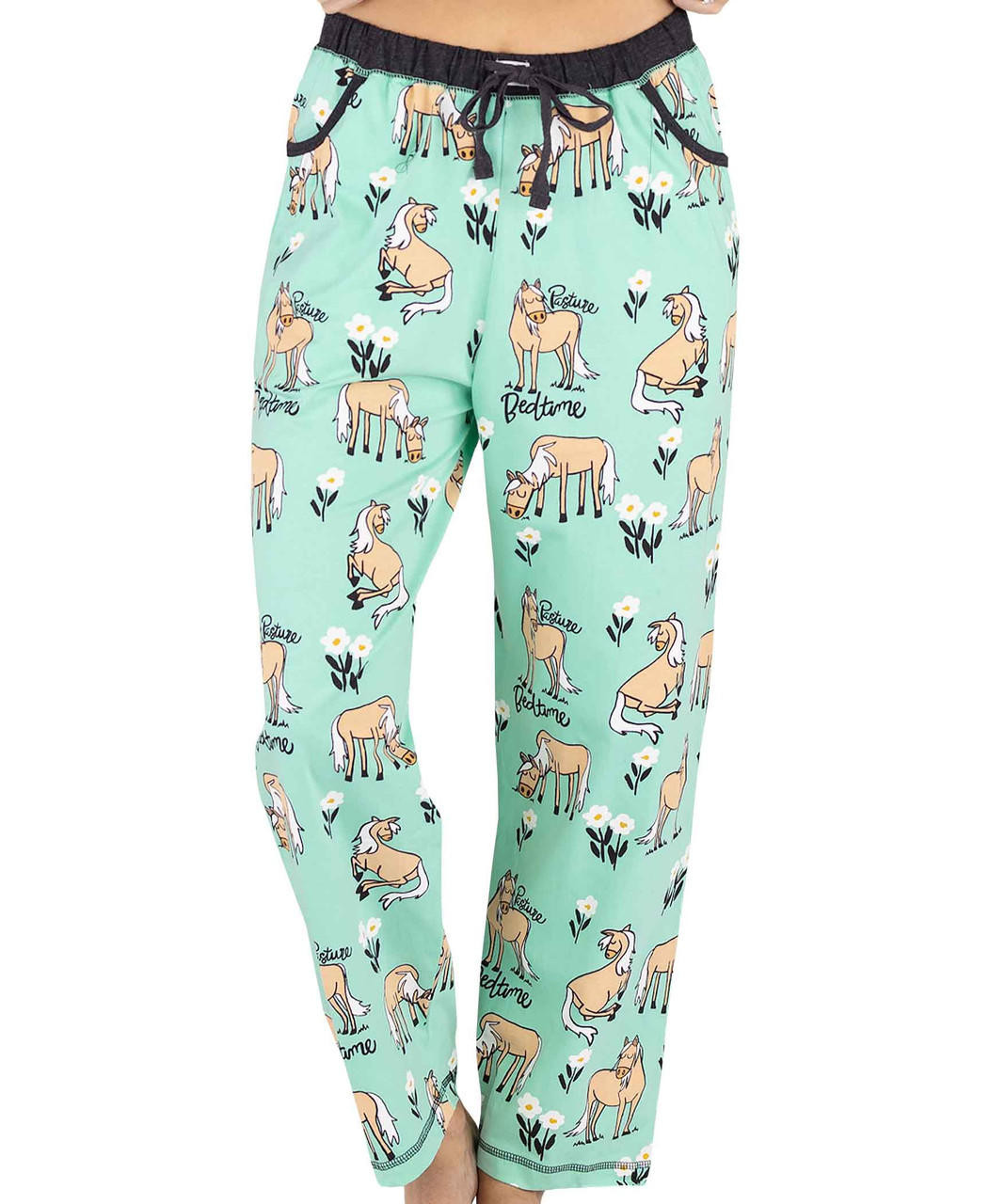 Pasture Bedtime - Horse | Women's Regular Fit Pant | LazyOne