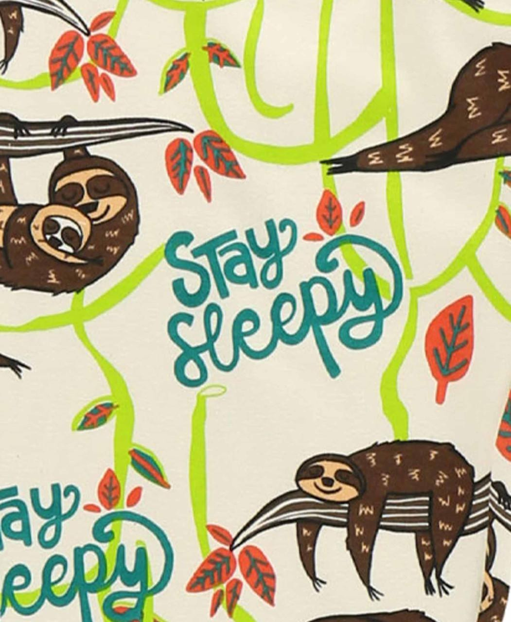 Stay Sleepy - Sloth | Kid PJ Set | LazyOne